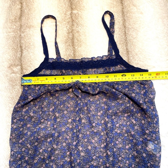 AMERICAN EAGLE   Top Sleeveless Blouse adjustable Small - Picture 7 of 9